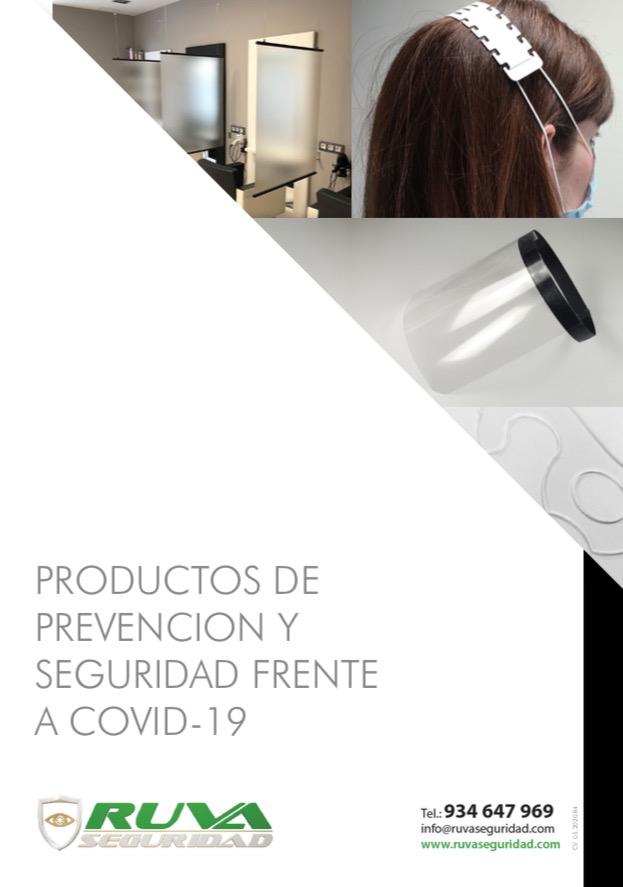 Productos de prevención y seguridad frente a covid 19