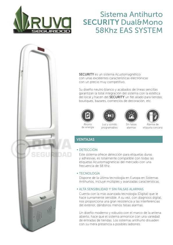 Sistema Antifurt AM model SECURITY